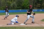 Baseball vs MIT  Wheaton College Baseball vs MIT during quarter final game of the NEWMAC Championship hosted by Wheaton. - (Photo by Keith Nordstrom) : Wheaton, baseball, NEWMAC